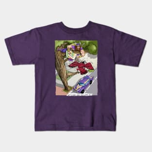 Minnesota Vikings Fans - Kings of the North vs Fowl-cons Kids T-Shirt